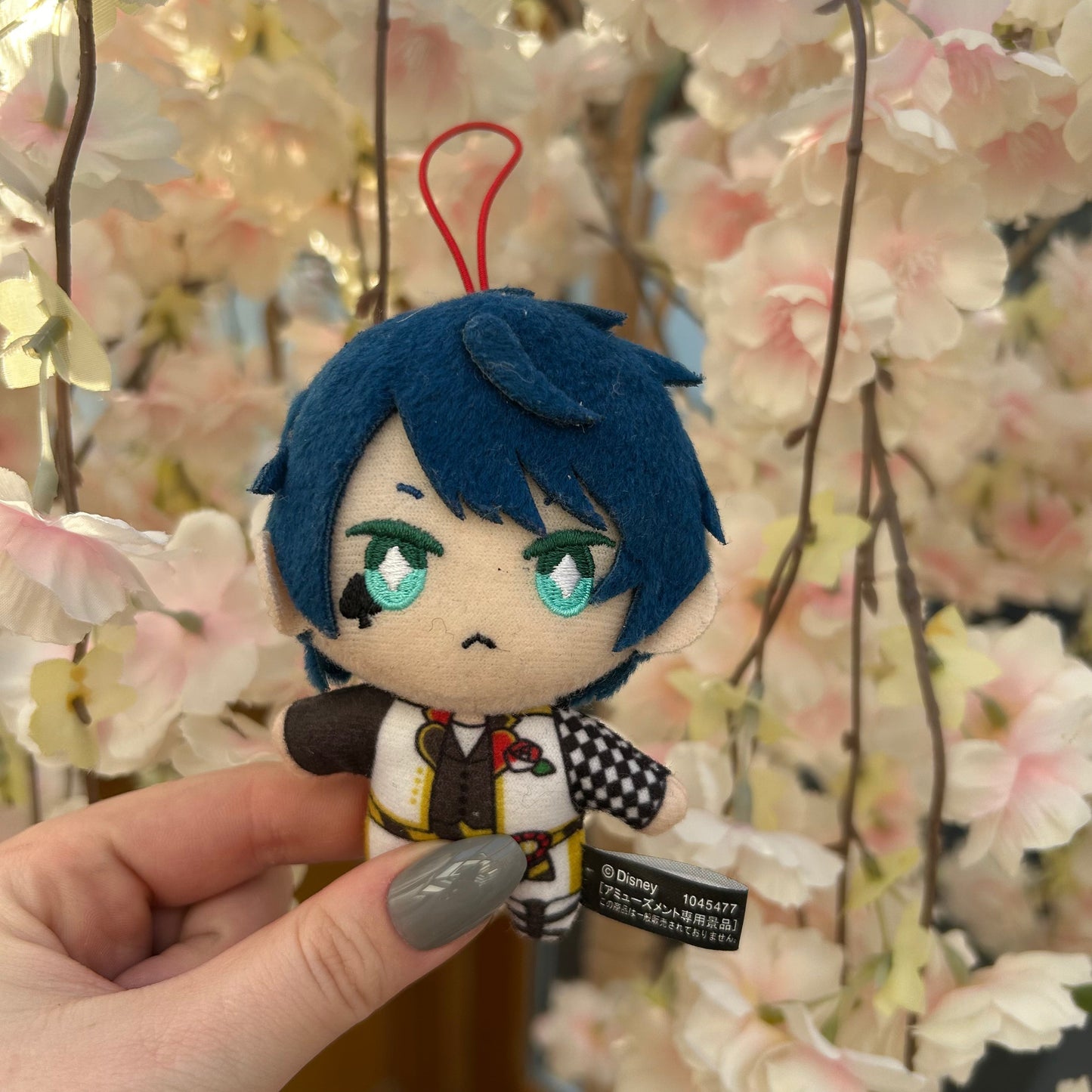 Twisted Wonderland Deuce Spade Plush Keychain