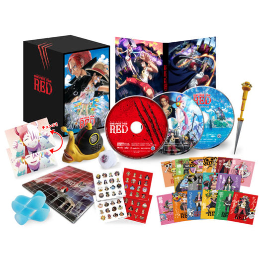 UHD+BD+DVD One Piece Film Red Deluxe Limited Edition (jap.)