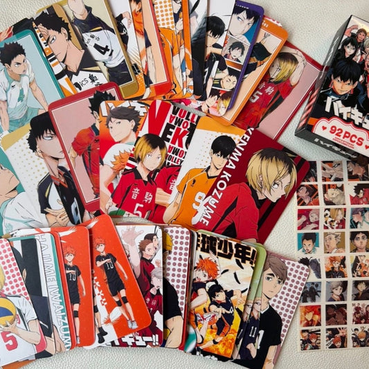 Haikyu! Trading Card + Sticker Set