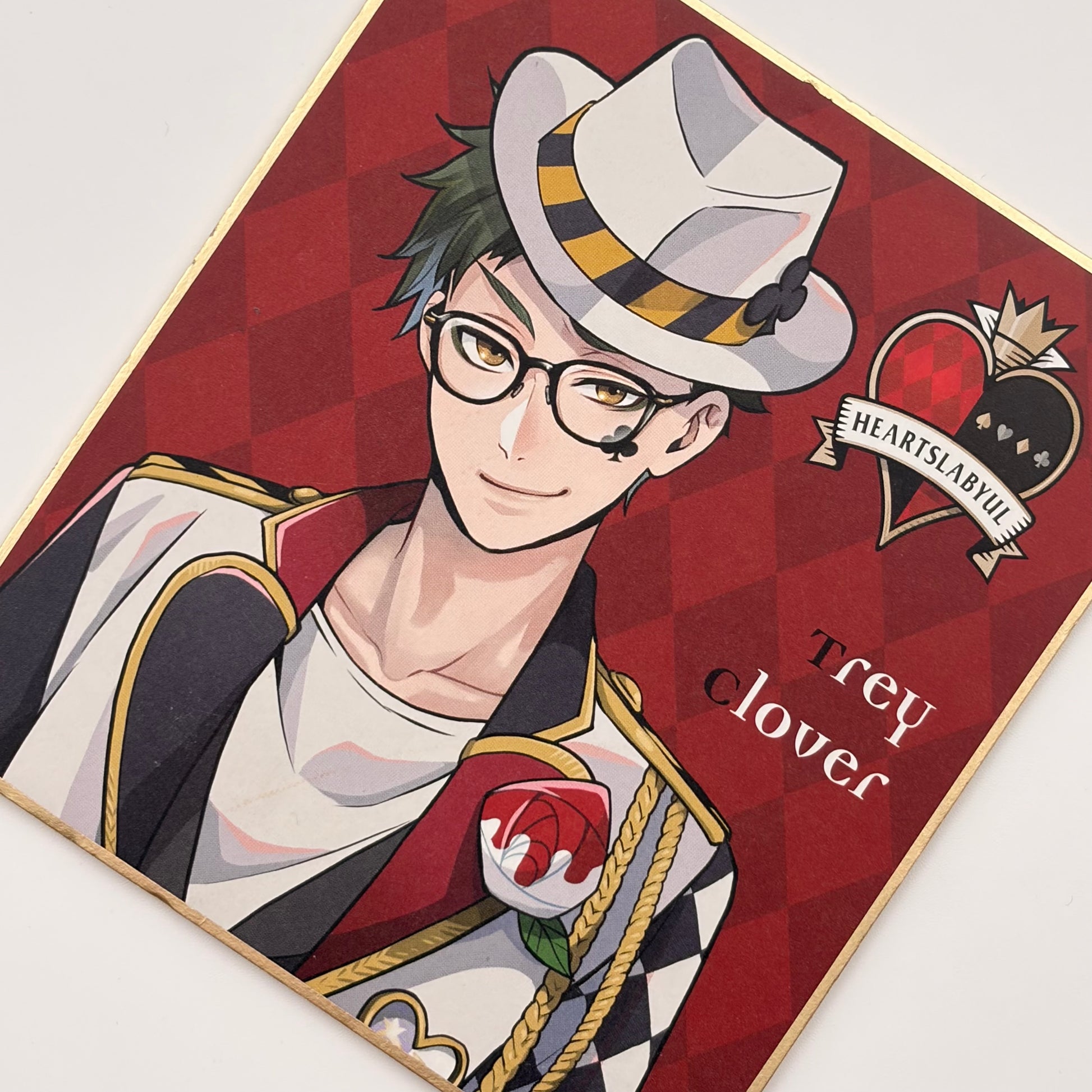 Twisted Wonderland Trey Clover Shikishi