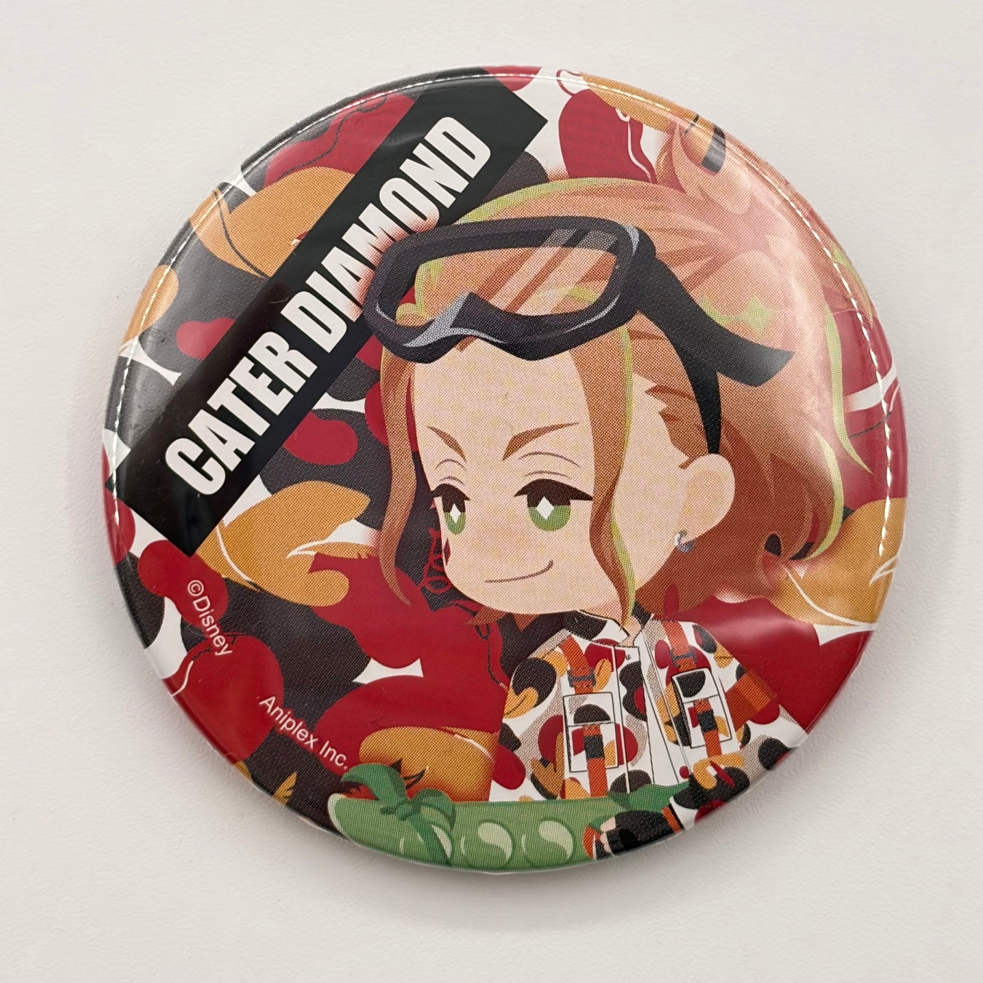 Twisted Wonderland Cater Diamond Button