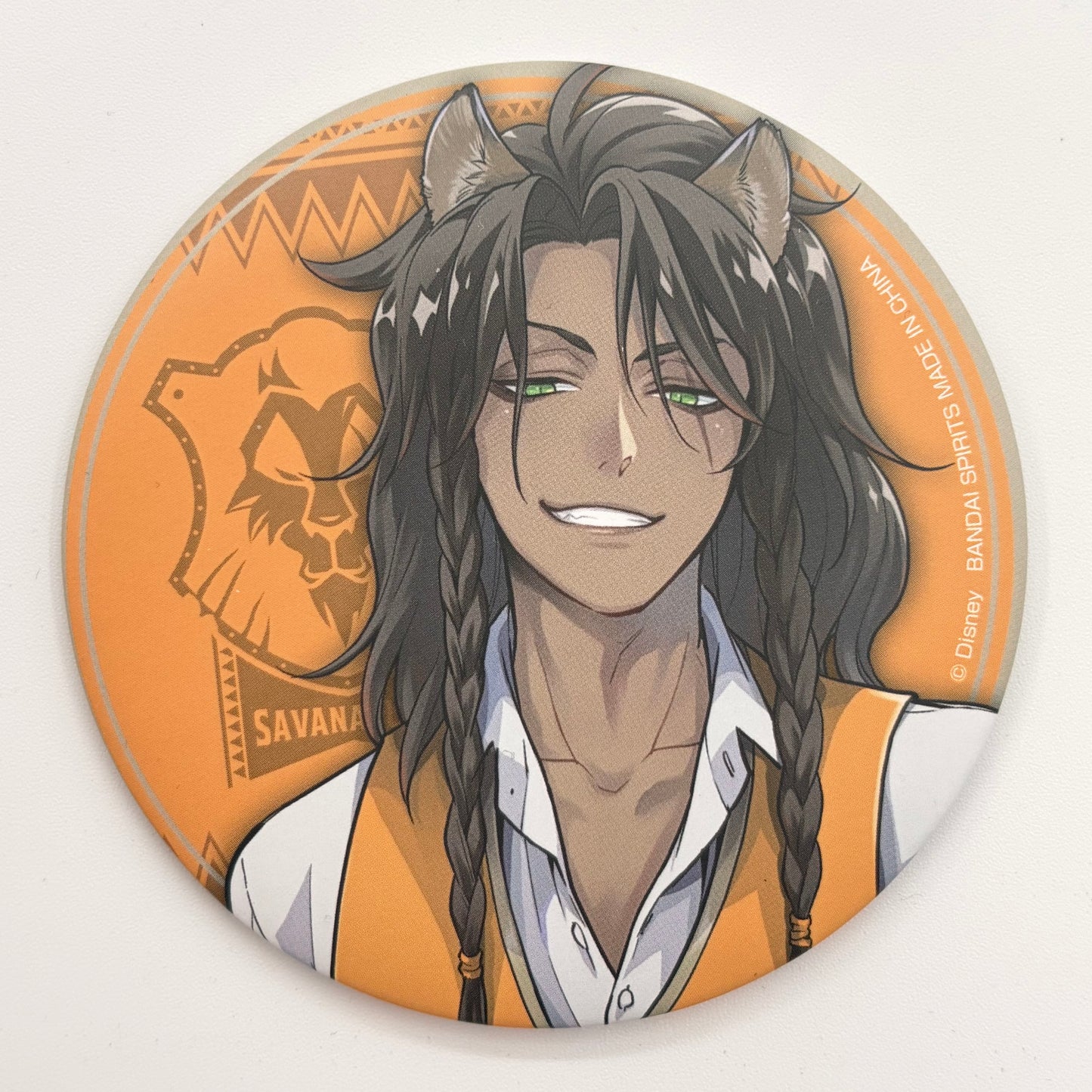 Twisted Wonderland Leona Kingscholar Button