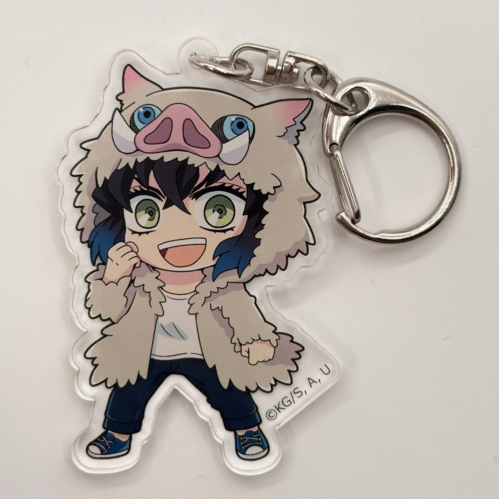 Demon Slayer Inosuke Acryl Anhänger