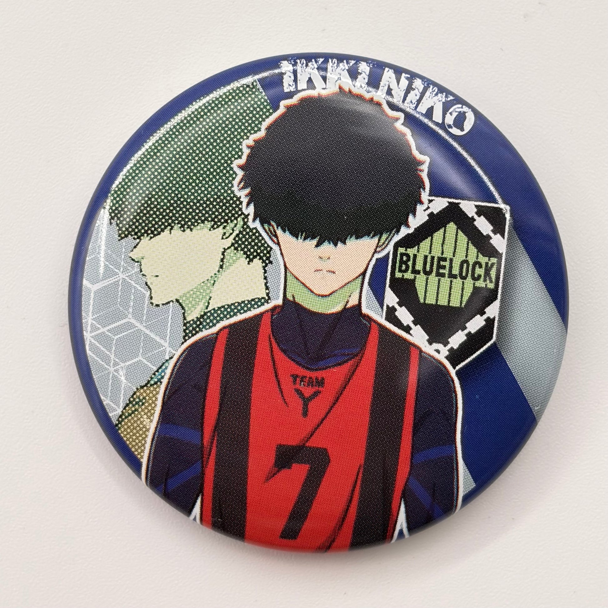Blue Lock Ikki Niko Button