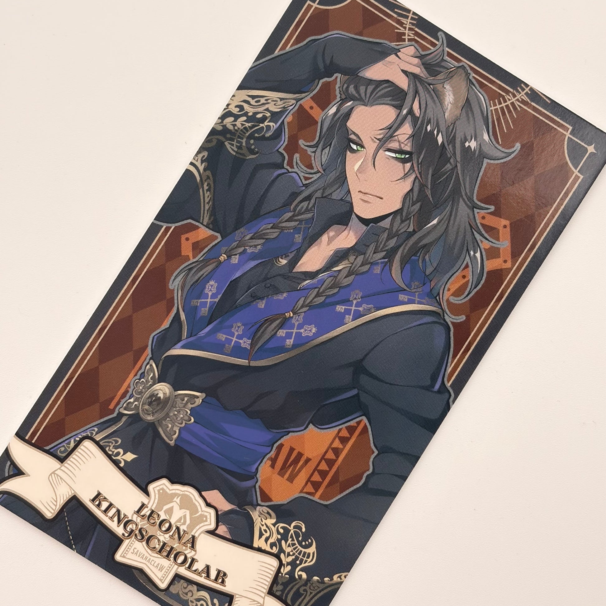 Twisted Wonderland Leona Kingscholar Big Trading Card