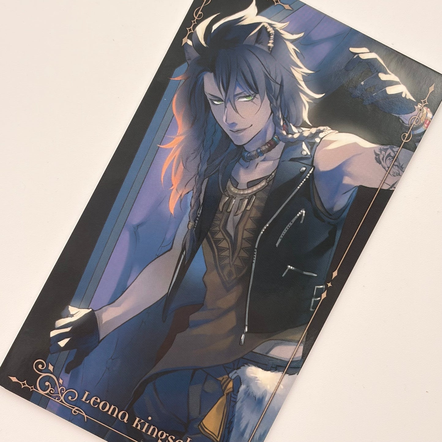 Twisted Wonderland Leona Kingscholar Big Trading Card