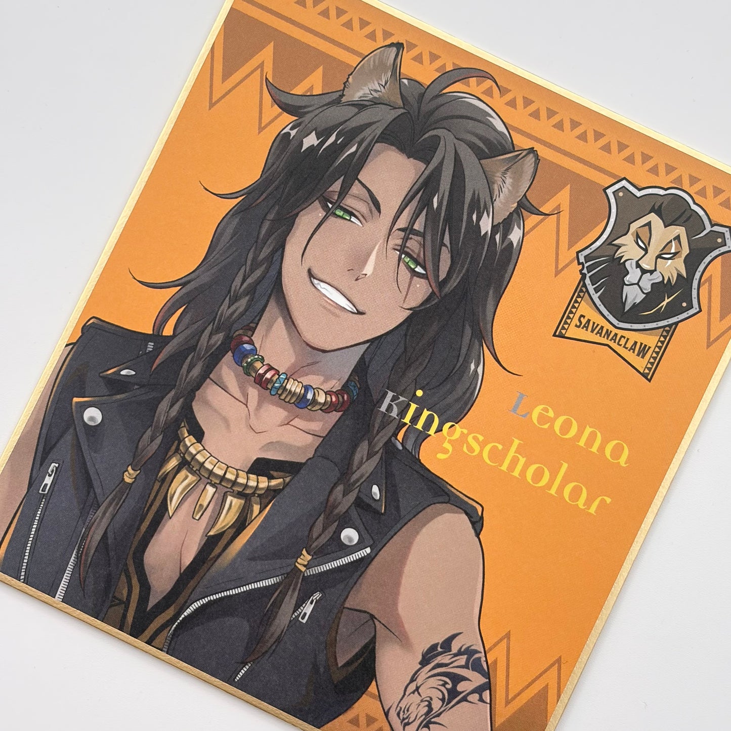 Twisted Wonderland Leona Kingscholar Shikishi
