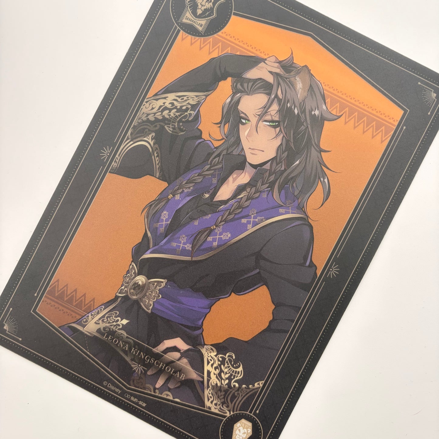 Twisted Wonderland Leona Kingscholar Pencil Board
