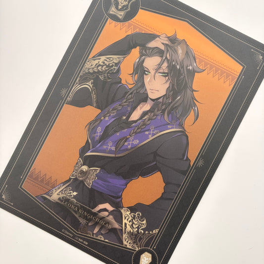 Twisted Wonderland Leona Kingscholar Pencil Board