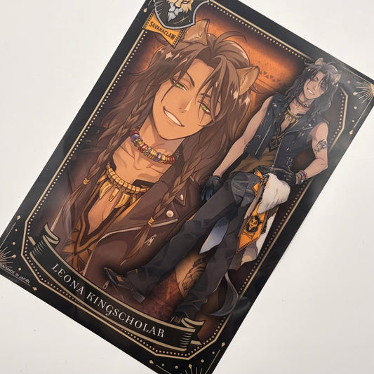 Twisted Wonderland Leona Kingscholar Clear Poster