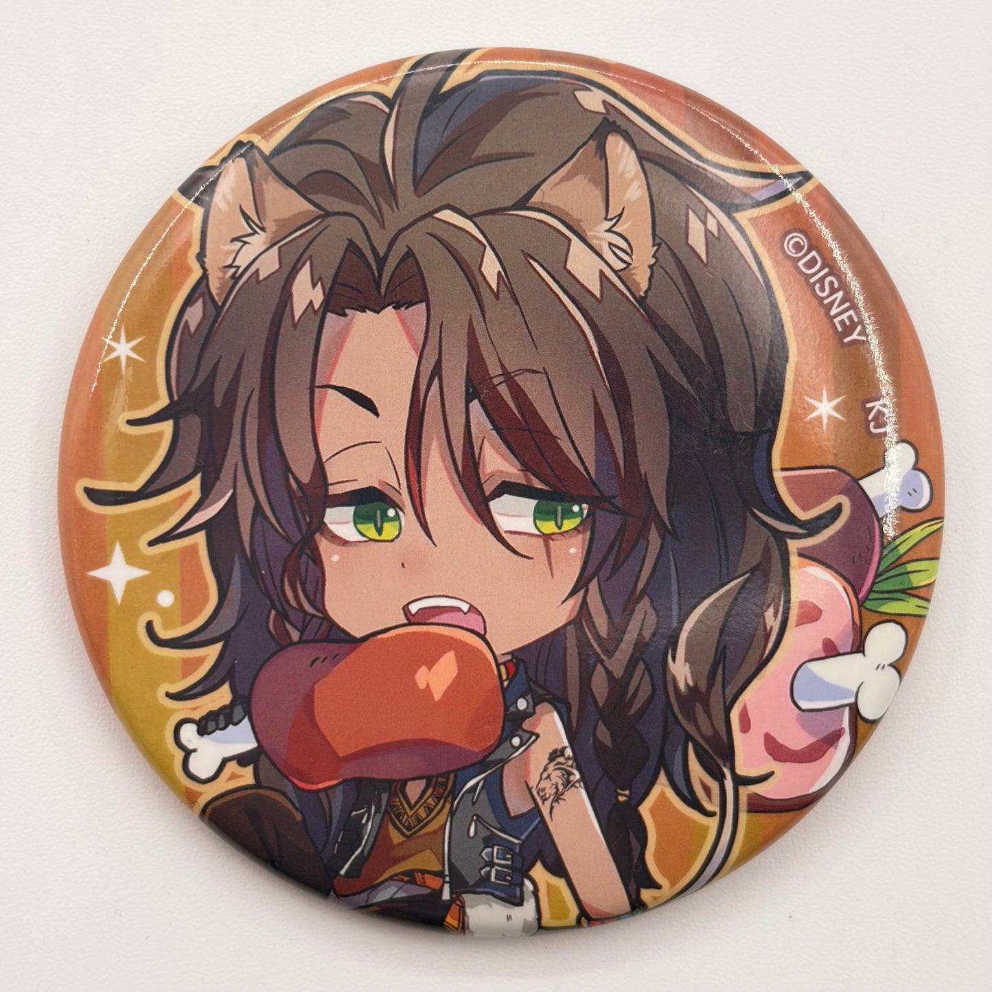 Twisted Wonderland Leona Kingscholar Button