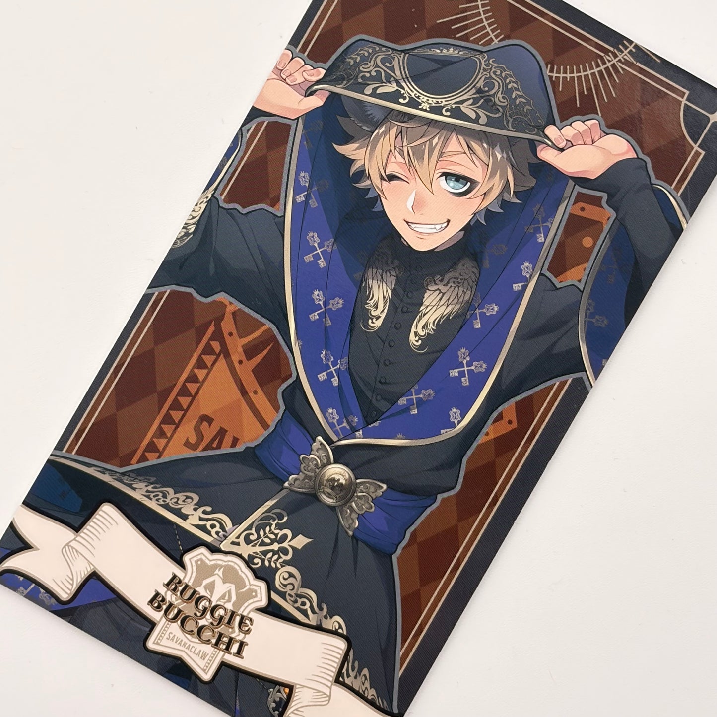 Twisted Wonderland Ruggie Bucchi Big Trading Card