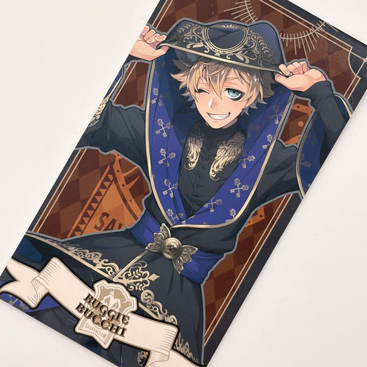 Twisted Wonderland Ruggie Bucchi Big Trading Card
