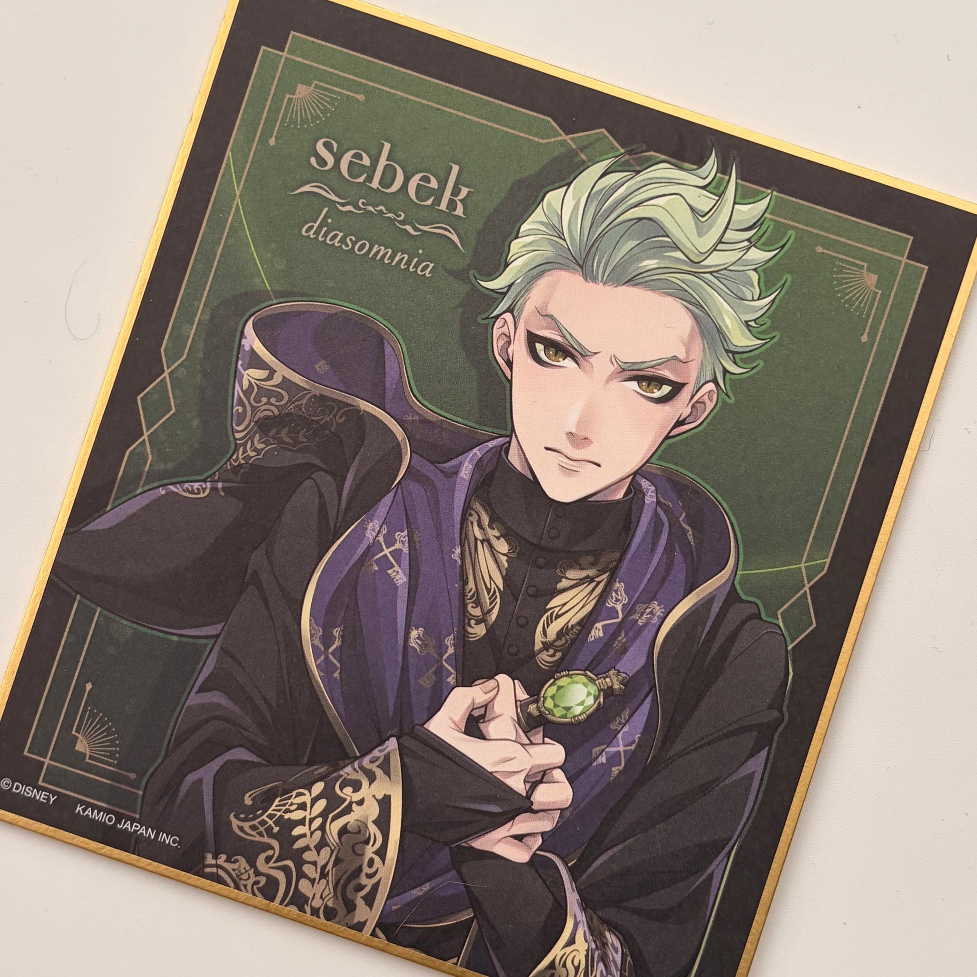 Twisted Wonderland Sebek Zigvolt Shikishi