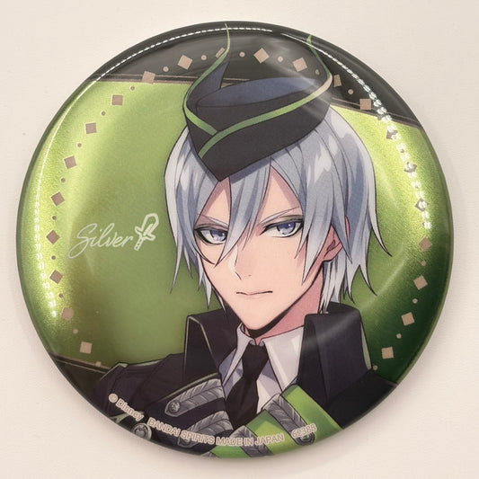Twisted Wonderland Silver Button