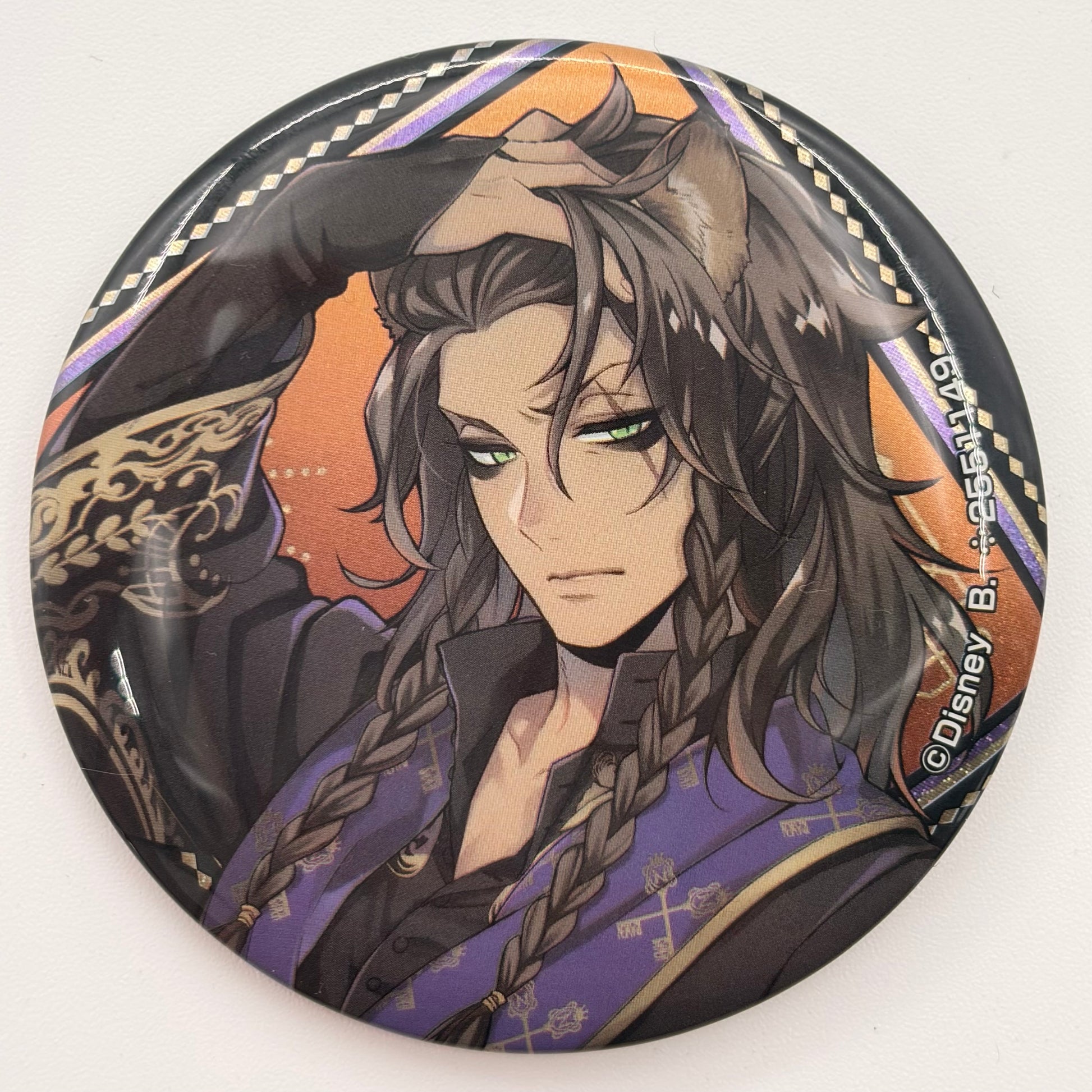 Twisted Wonderland Leona Kingscholar Button