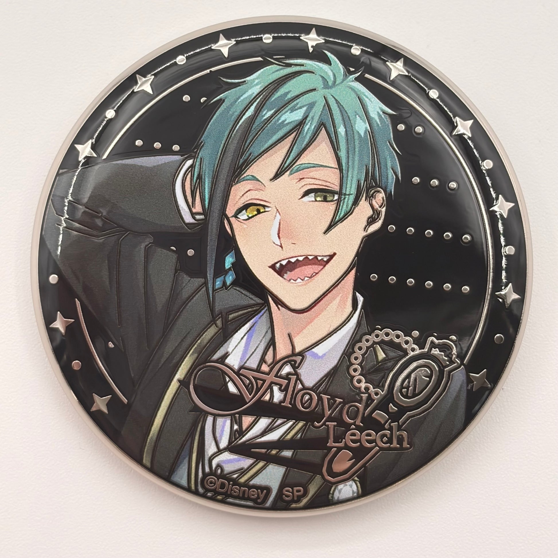 Twisted Wonderland Floyd Leech Button