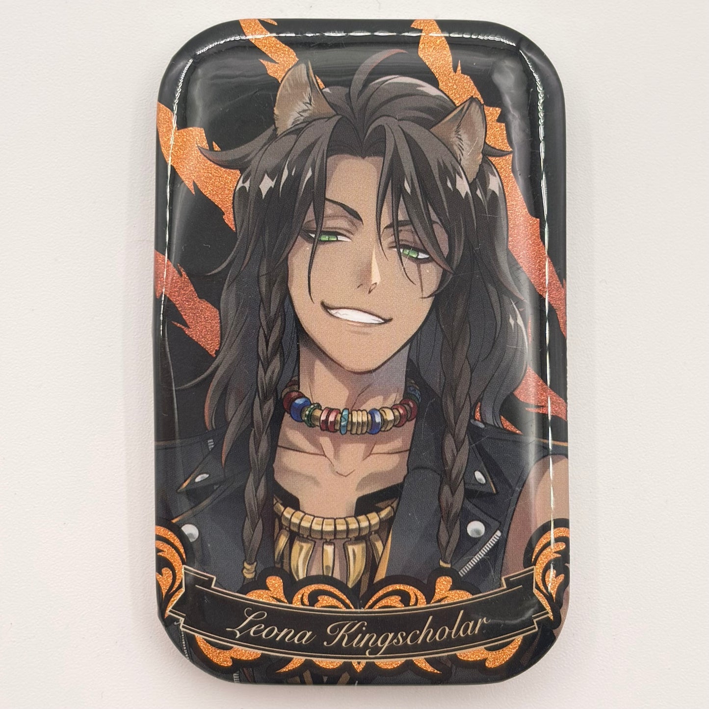 Twisted Wonderland Leona Kingscholar Button