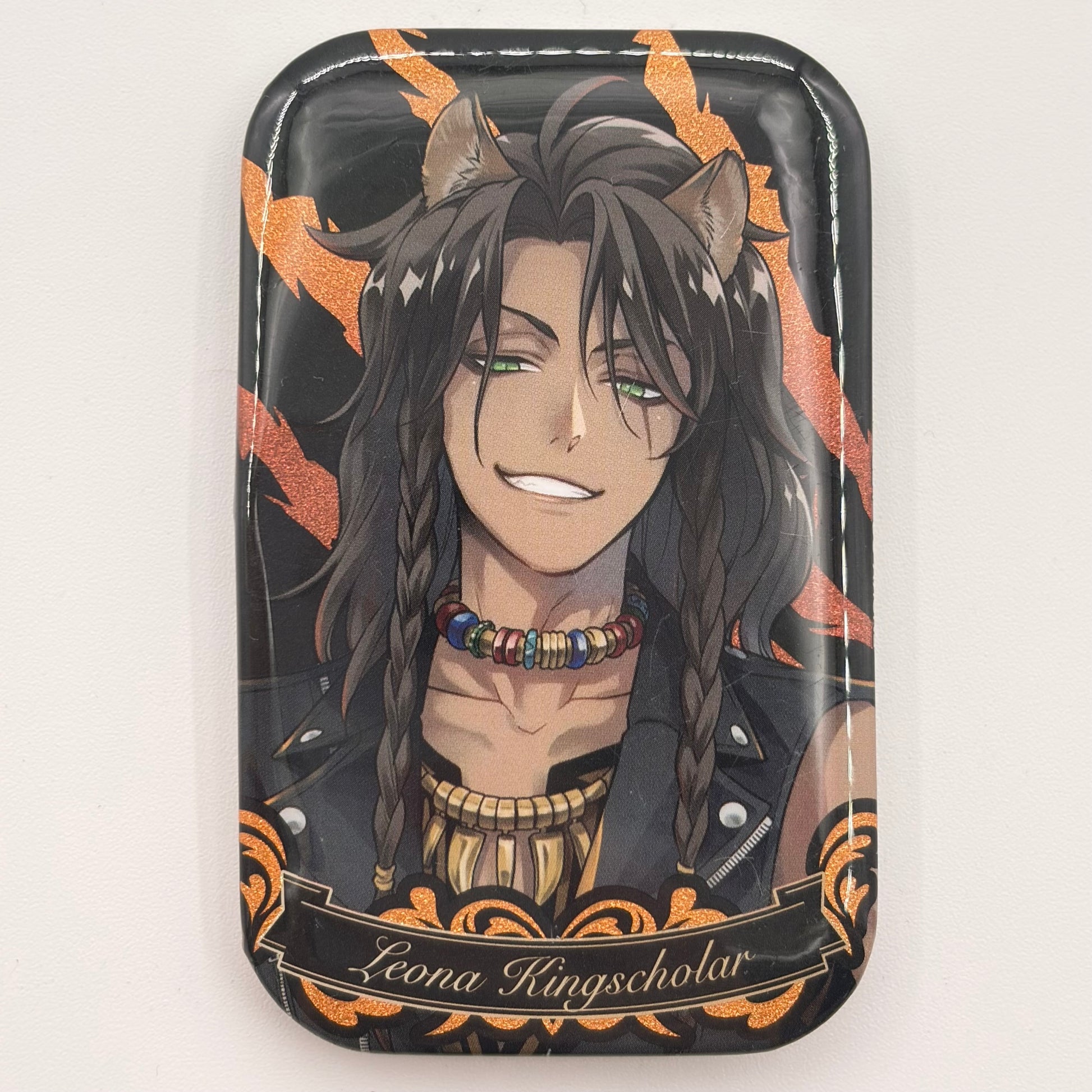 Twisted Wonderland Leona Kingscholar Button