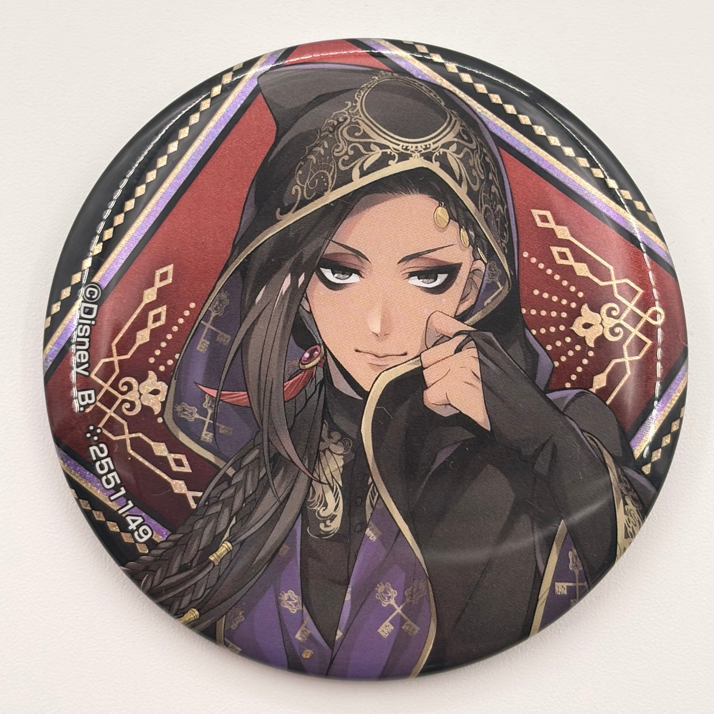 Twisted Wonderland Jamil Viper Button