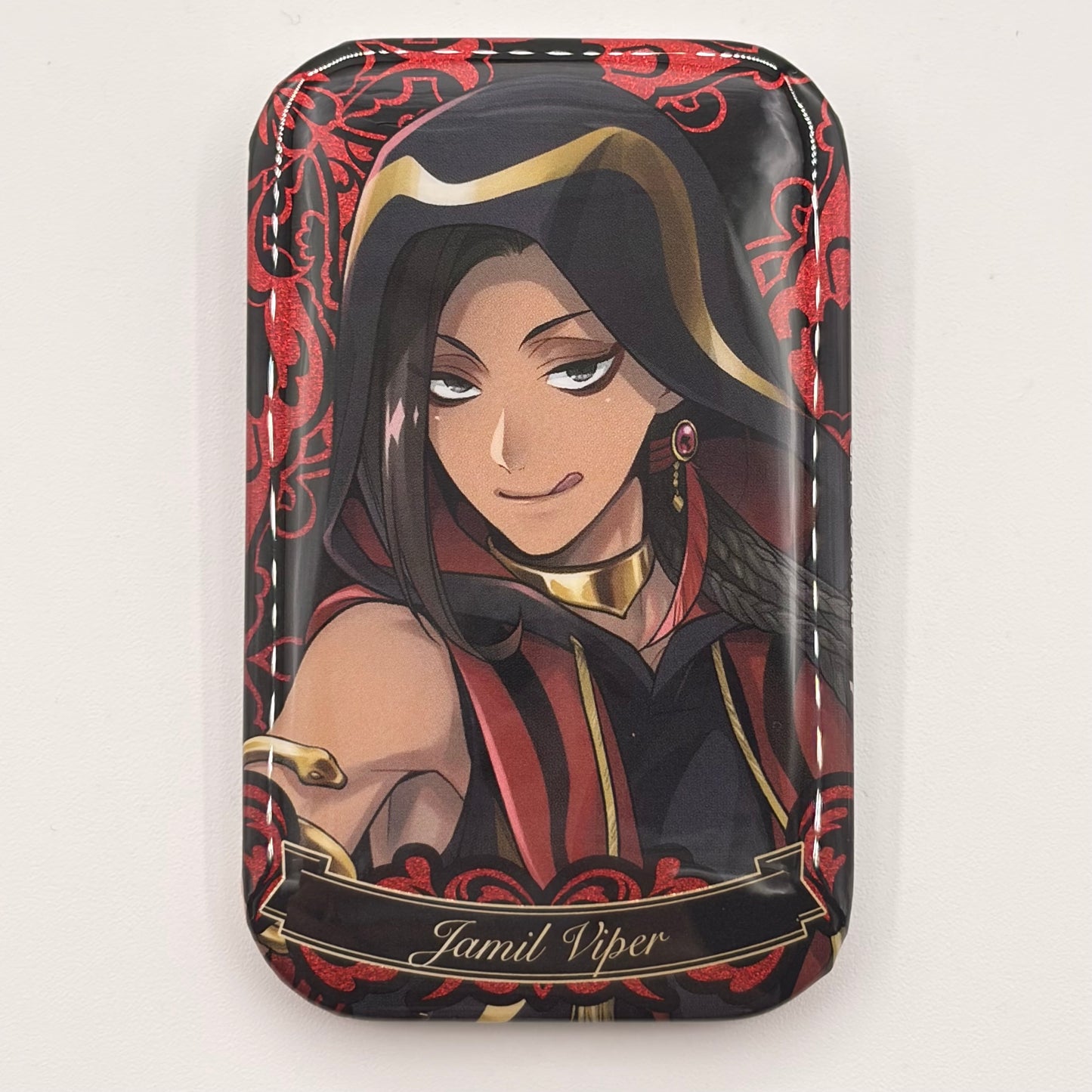 Twisted Wonderland Jamil Viper Button