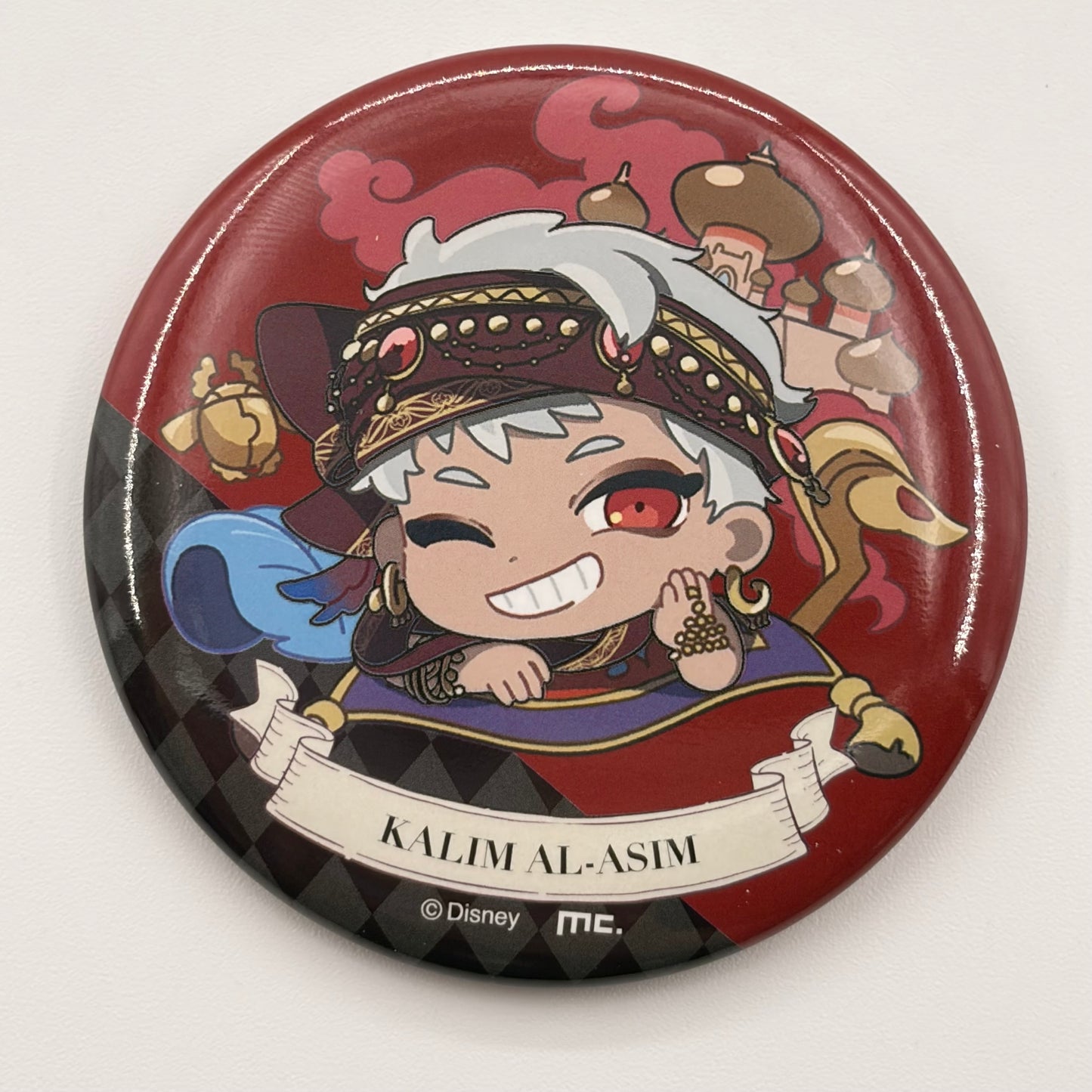 Twisted Wonderland Kalim Al-Asim Button