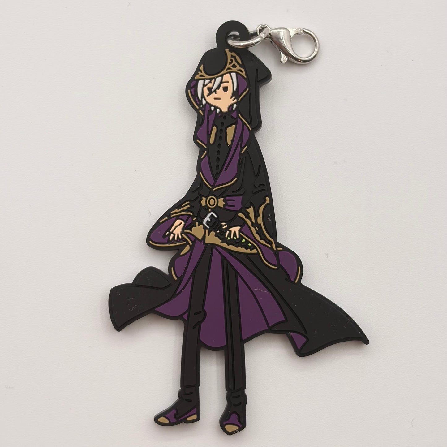 Twisted Wonderland, Silver, Rubber Strap Anhänger