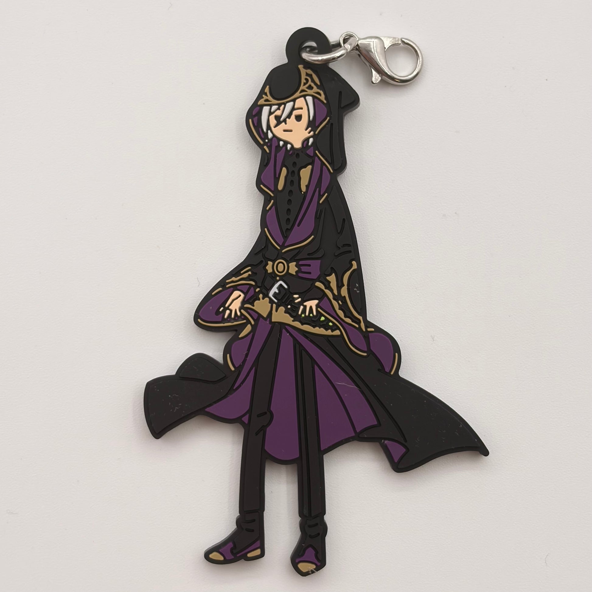 Twisted Wonderland, Silver, Rubber Strap Anhänger