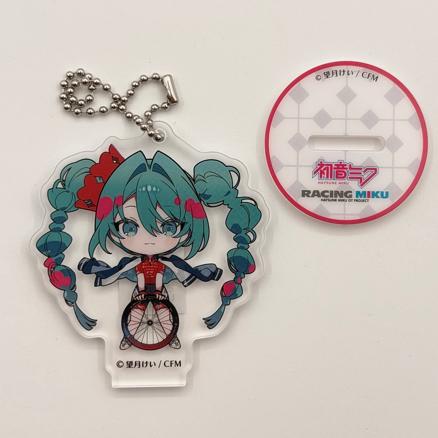 Hatsune Miku, Racing Miku, Acryl Ständer / Anhänger