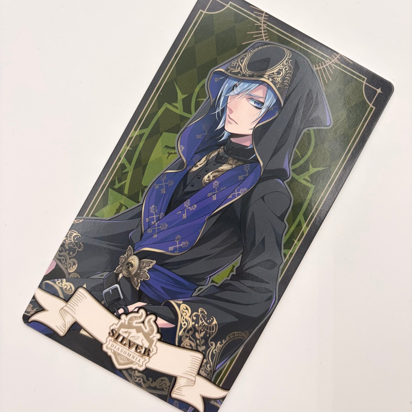 Twisted Wonderland, Silver, Big Trading Card