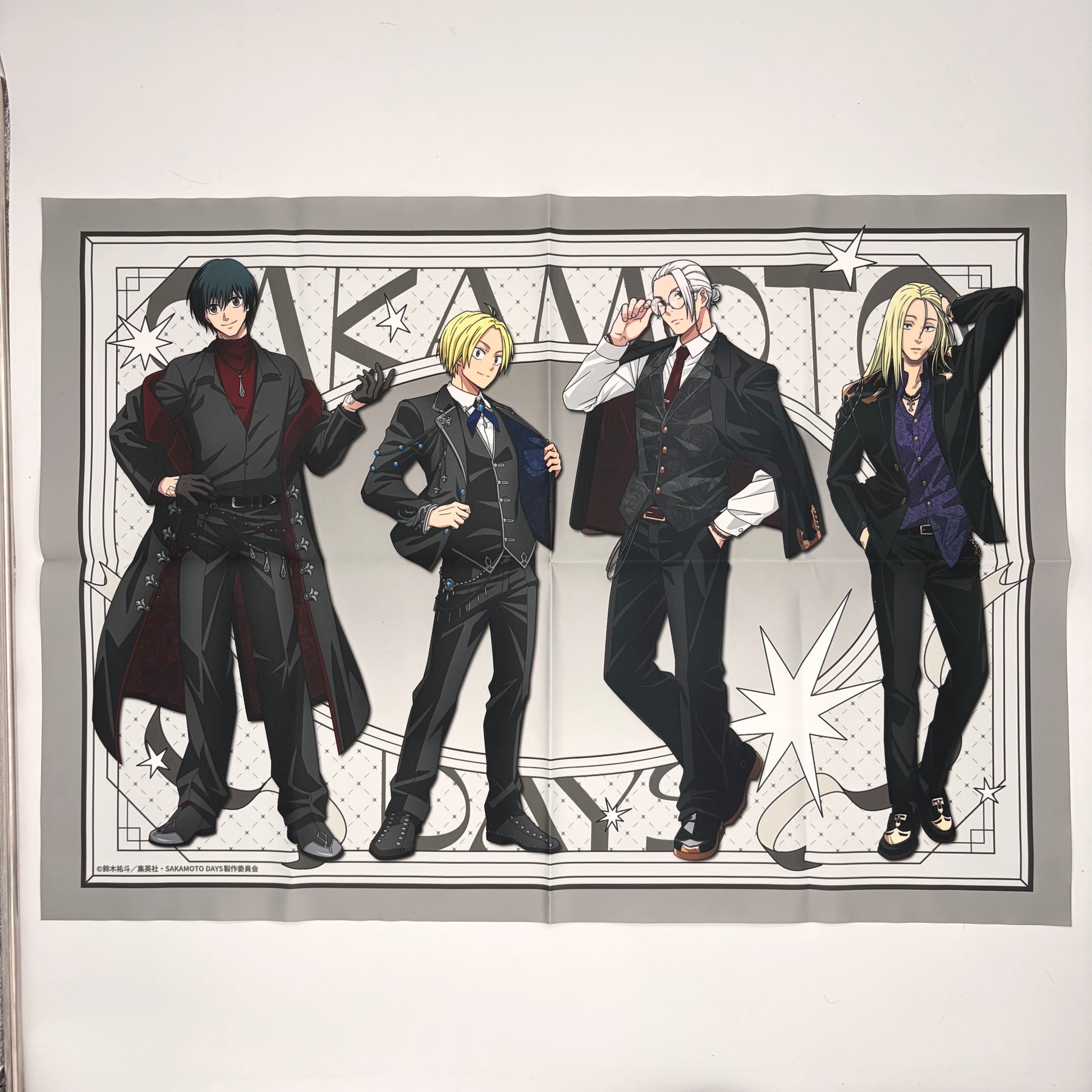 Sakamoto Days, Stoff Banner