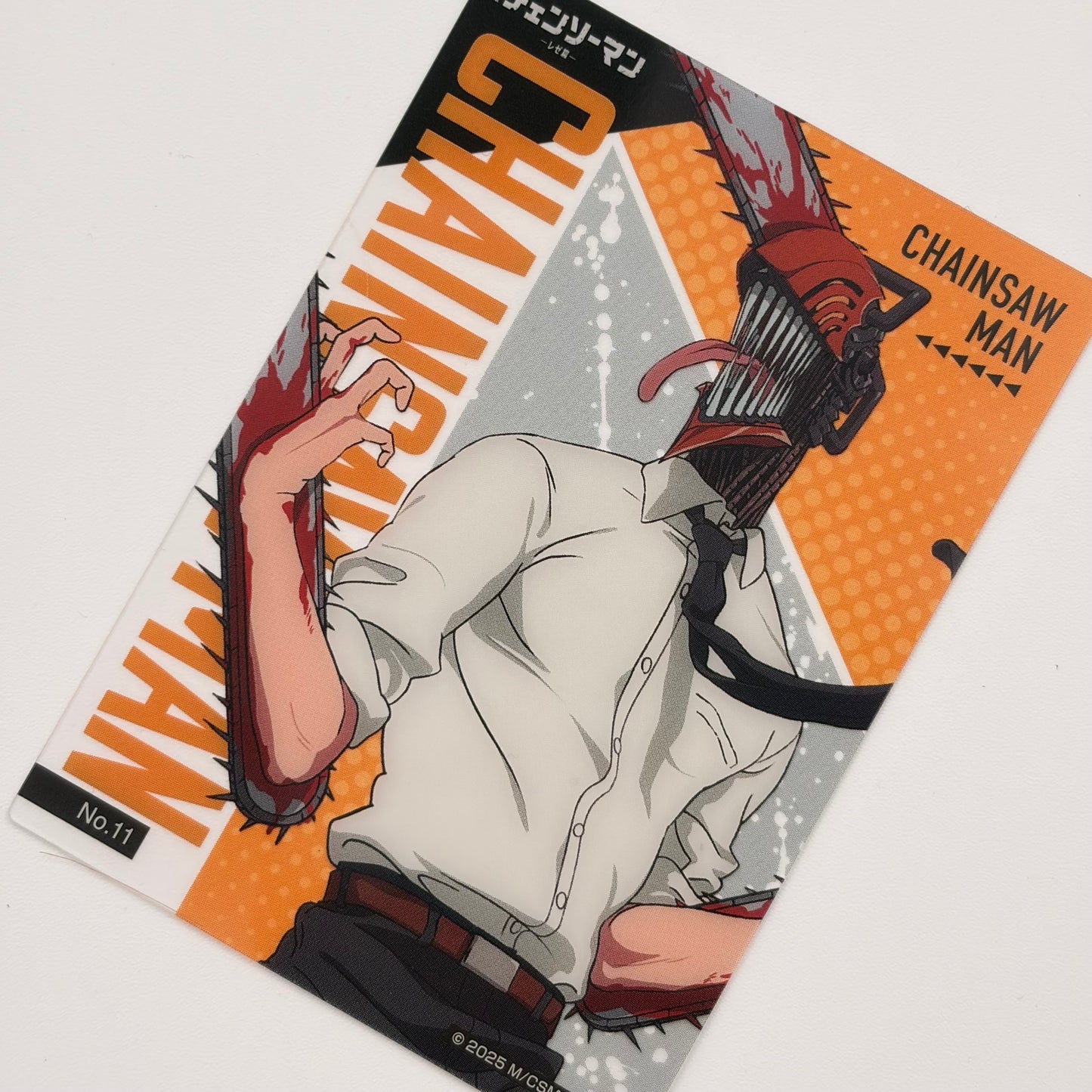Chainsaw Man, Kenji, Clear Trading Card
