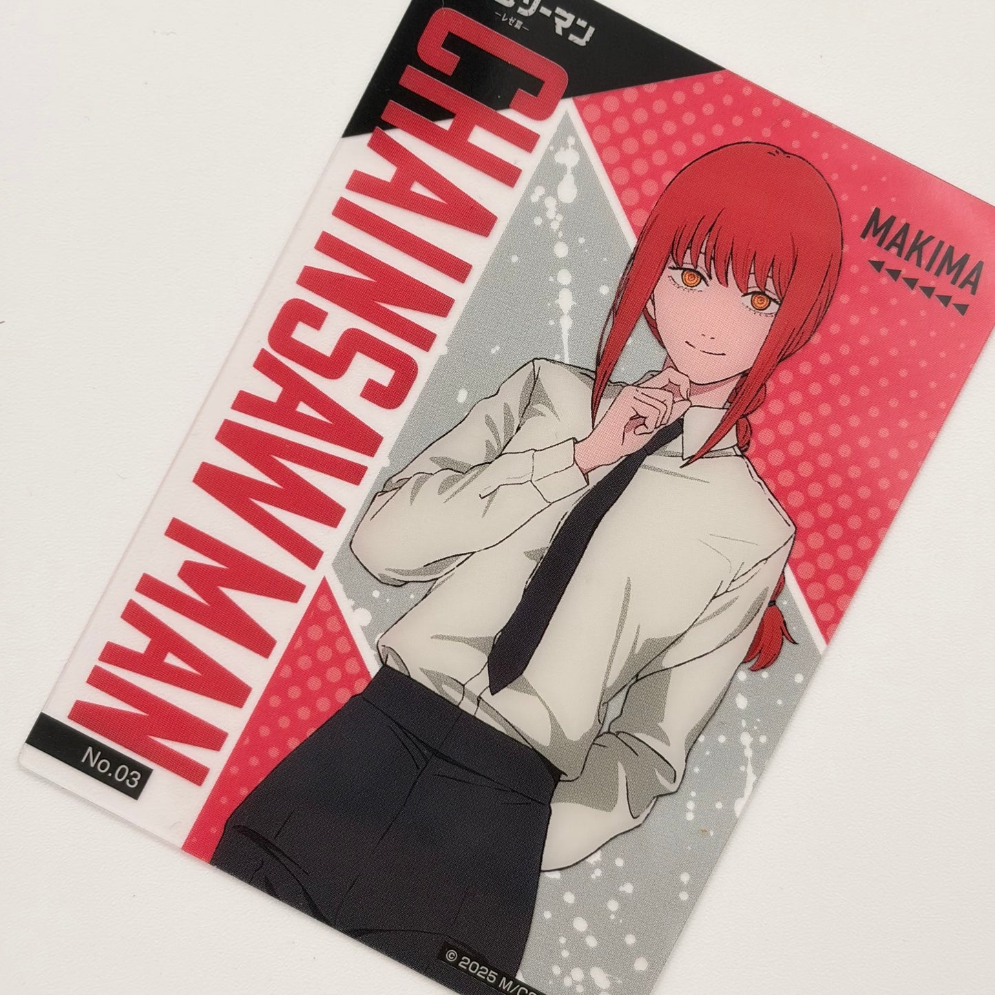 Chainsaw Man, Makima, Clear Trading Card