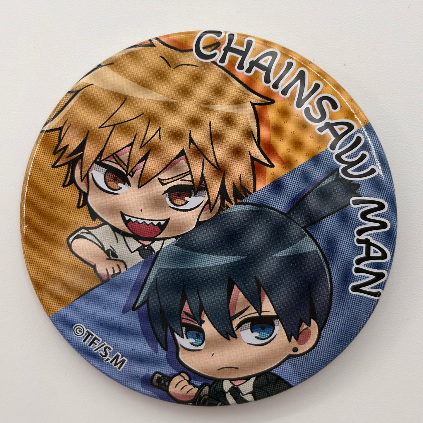 Chainsaw Man, Denji & Aki, Button