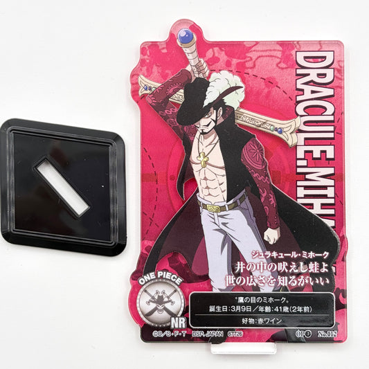 One Piece Mihawk Acrylic Stand