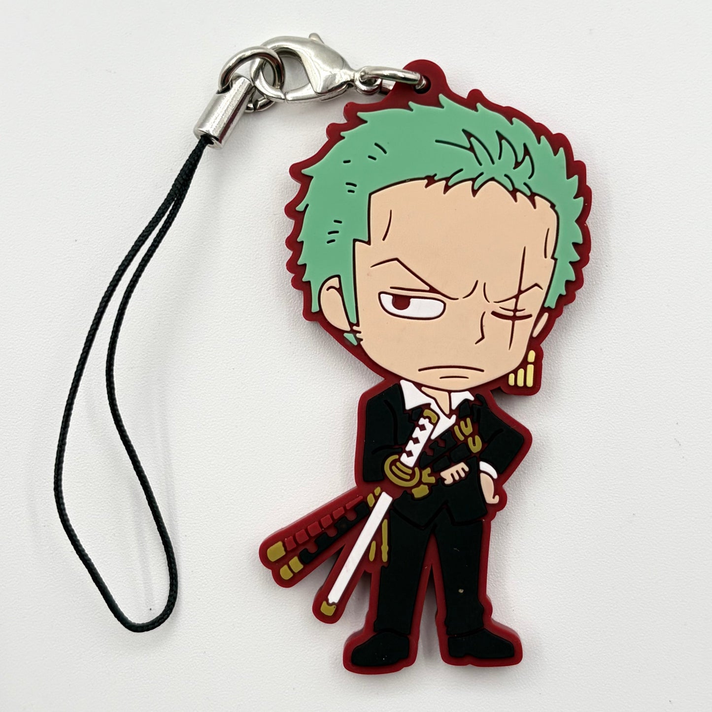 One Piece Zoro Rubber Strap Charm