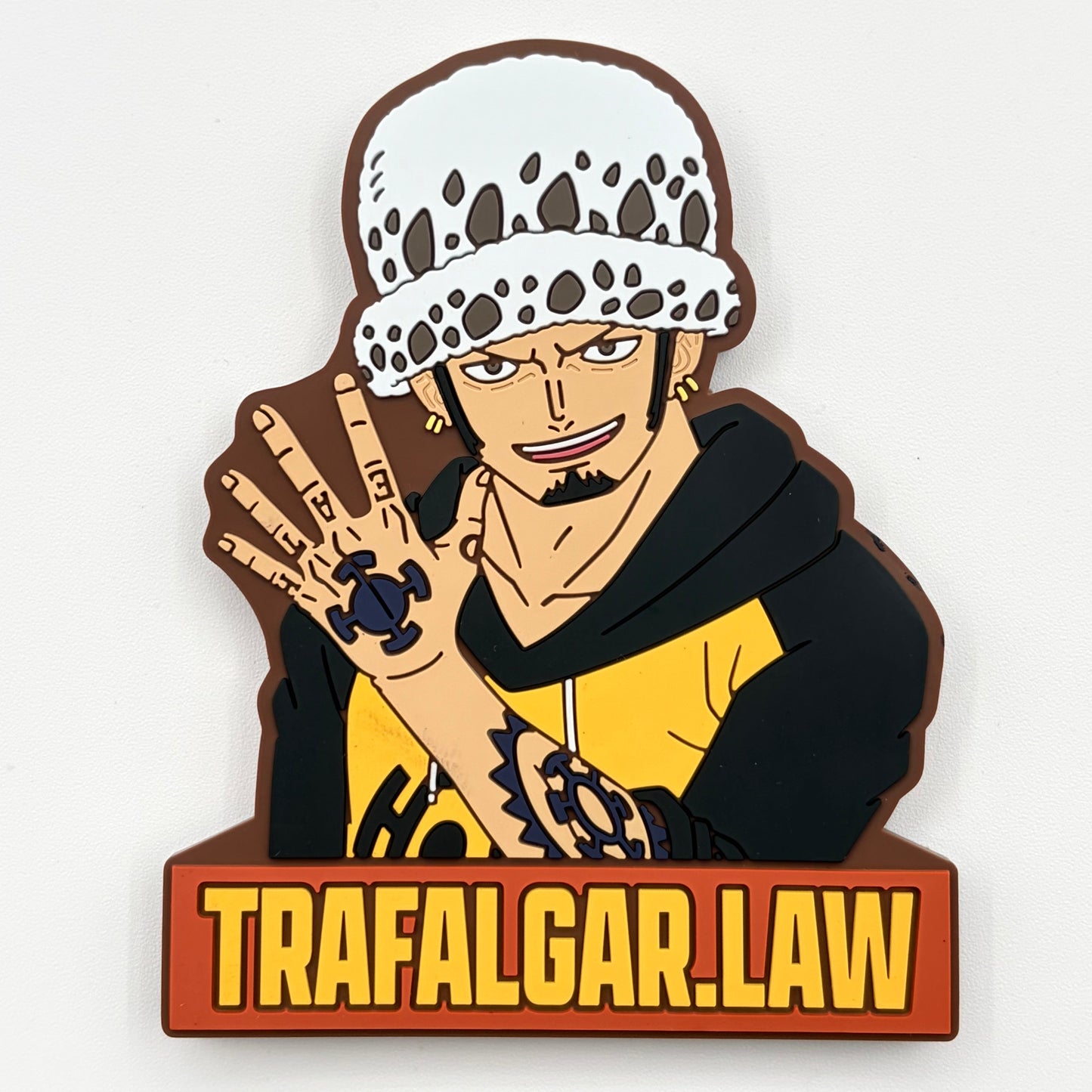 One Piece Law Magnet Rubber