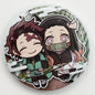 Demon Slayer Nezuko & Tanjiro Button
