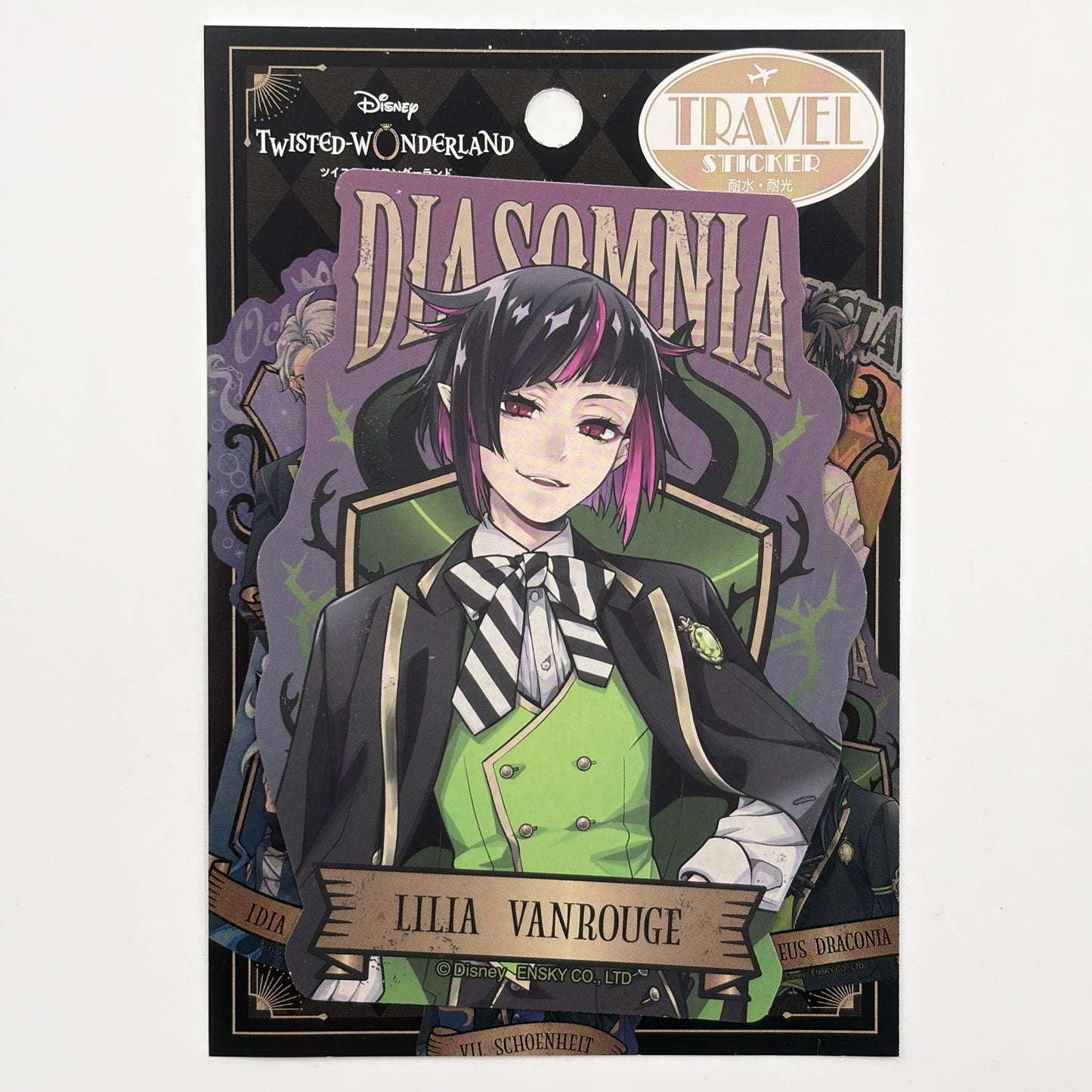 Twisted Wonderland Lilia Vanrouge Travel Sticker