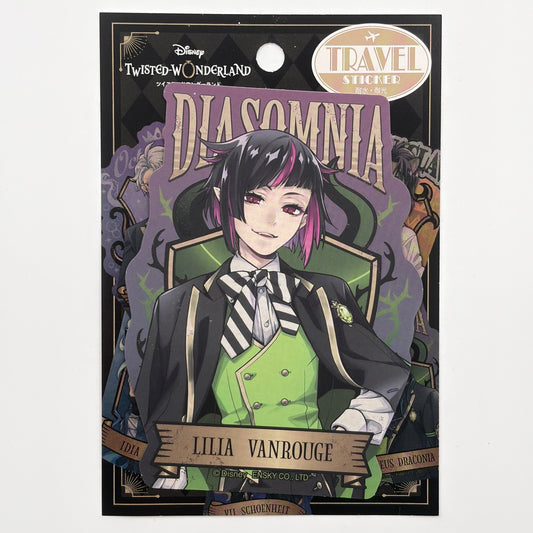 Twisted Wonderland Lilia Vanrouge Travel Sticker