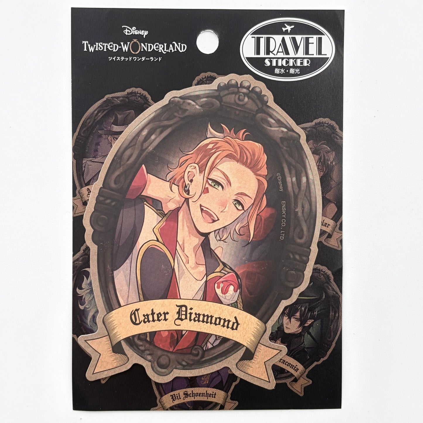 Twisted Wonderland Cater Diamond Travel Sticker