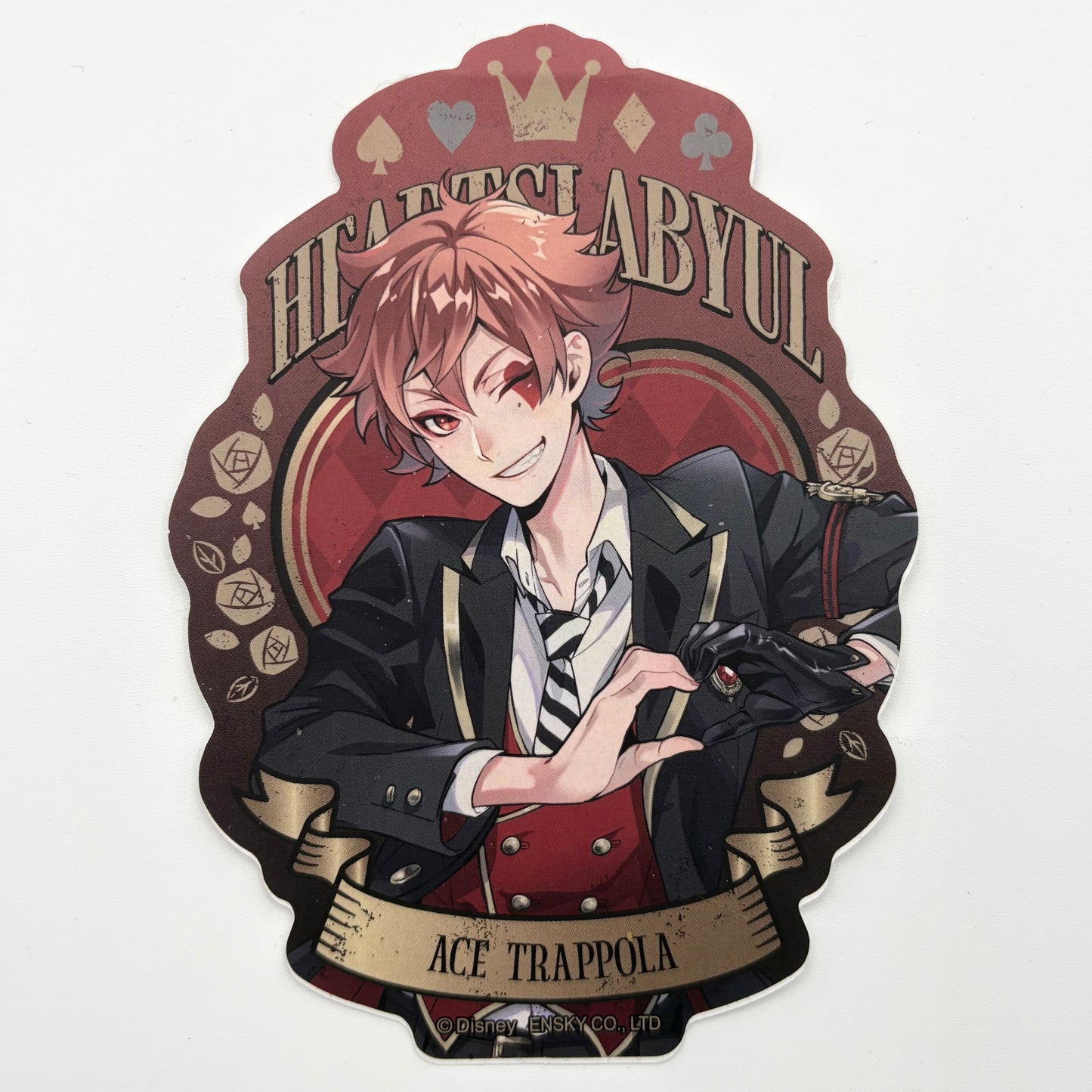 Twisted Wonderland Ace Trappola Travel Sticker