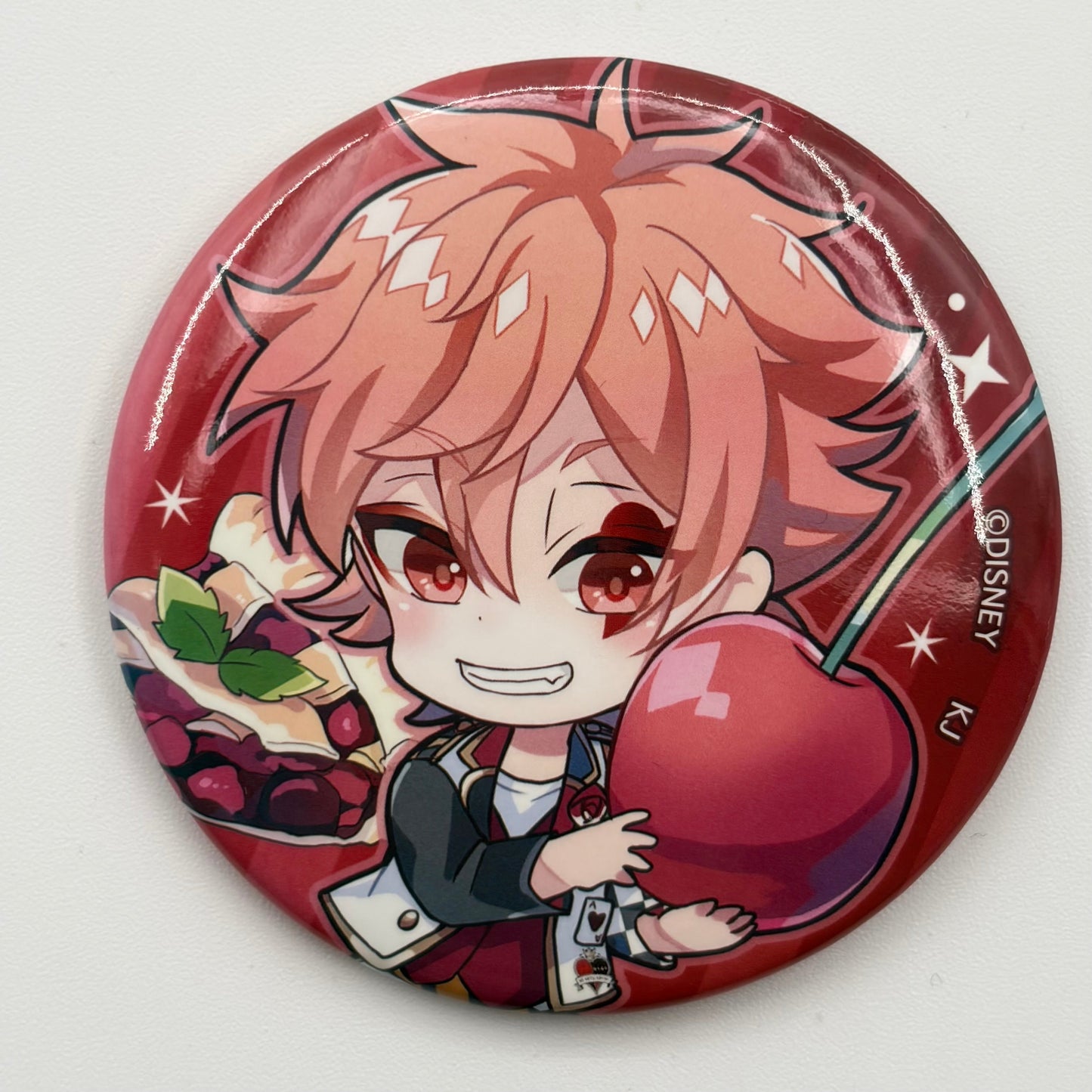 Twisted Wonderland Ace Trappola Button