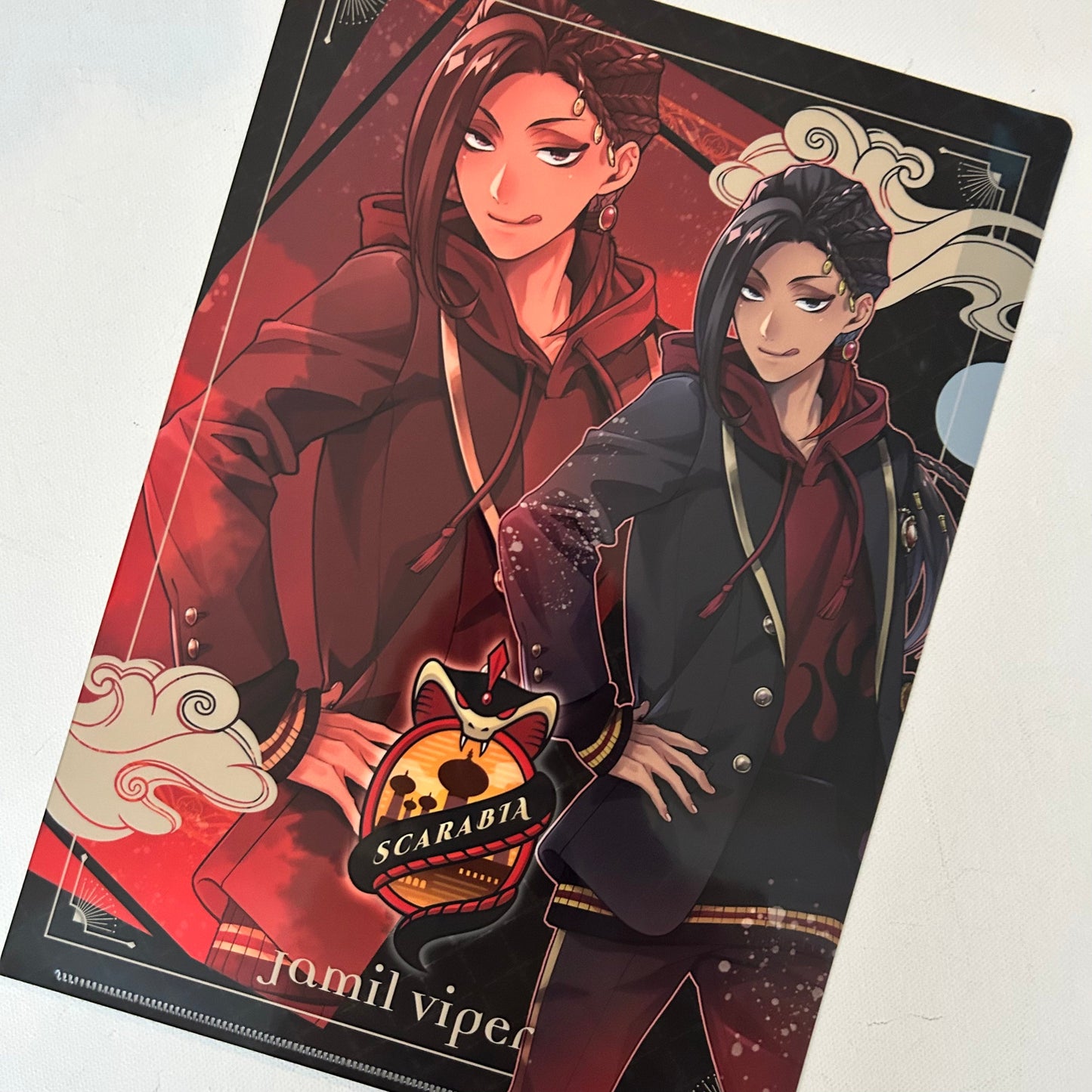 Twisted Wonderland Jamil Viper Clear File