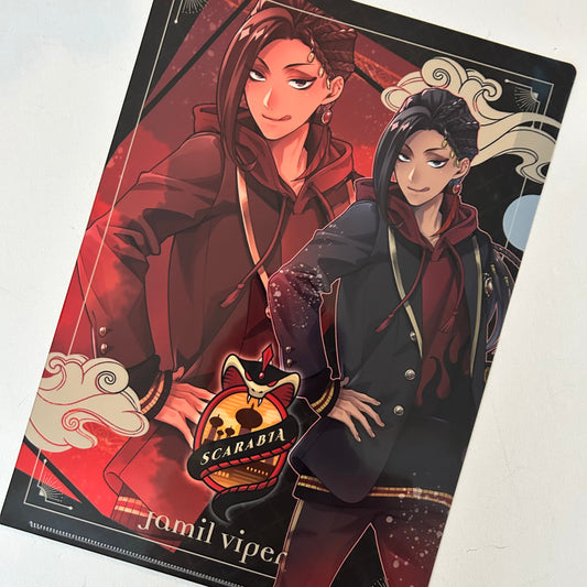 Twisted Wonderland Jamil Viper Clear File