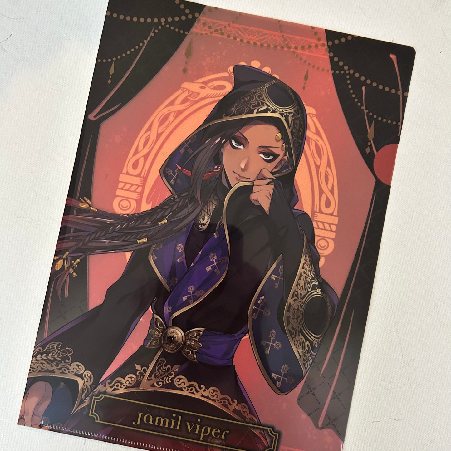 Twisted Wonderland Jamil Viper Clear File