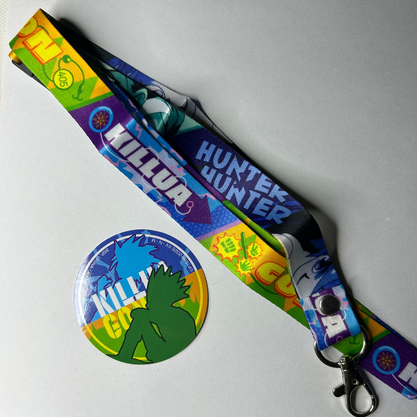 Hunter x Hunter Schlüsselband + Sticker