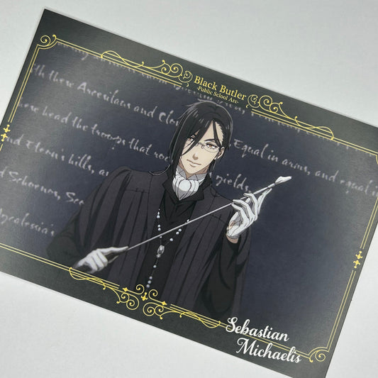 Black Bulter Sebastian Postkarte