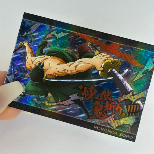 One Piece Zoro Trading Card