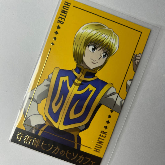 Hunter x Hunter Hysoka Cafe 2023 Trading Card